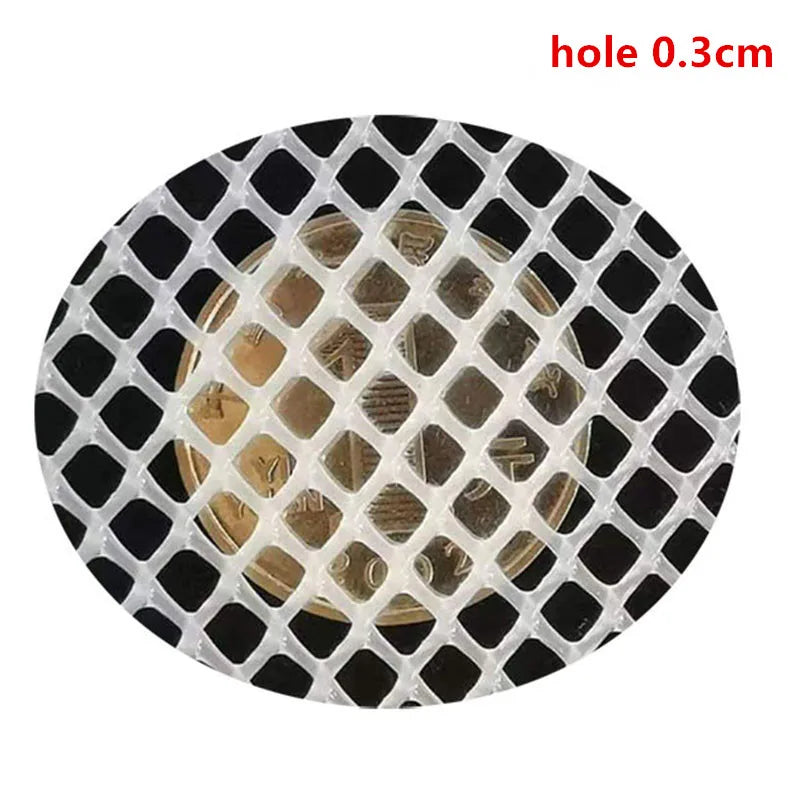 0.3/0.8/1.2Cm Hole Diameter Plastic Wire Net Garden Leakproof Mesh Pad Kids Safety Balcony Railing Stairs Protection Net Tools