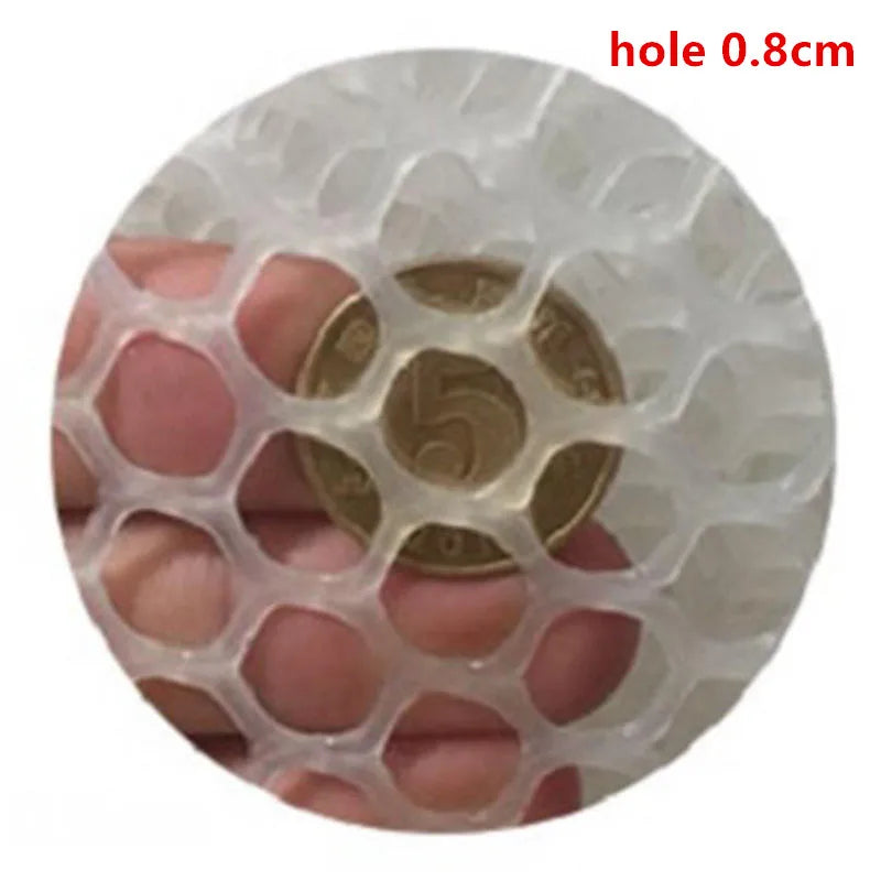 0.3/0.8/1.2Cm Hole Diameter Plastic Wire Net Garden Leakproof Mesh Pad Kids Safety Balcony Railing Stairs Protection Net Tools