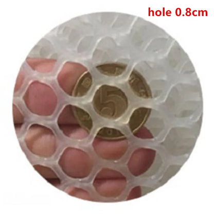 0.3/0.8/1.2Cm Hole Diameter Plastic Wire Net Garden Leakproof Mesh Pad Kids Safety Balcony Railing Stairs Protection Net Tools