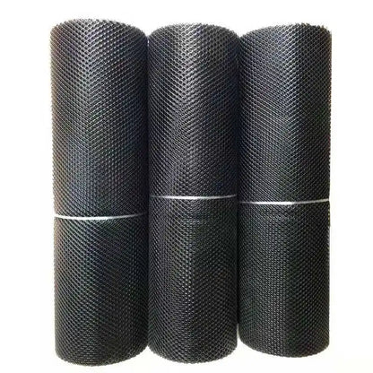 0.5M Width Black Balcony Cat Net Home Plastic Grid 0.4 0.8Cm Windows Net Child Safety Anti-Falling Stairs Protect Netting
